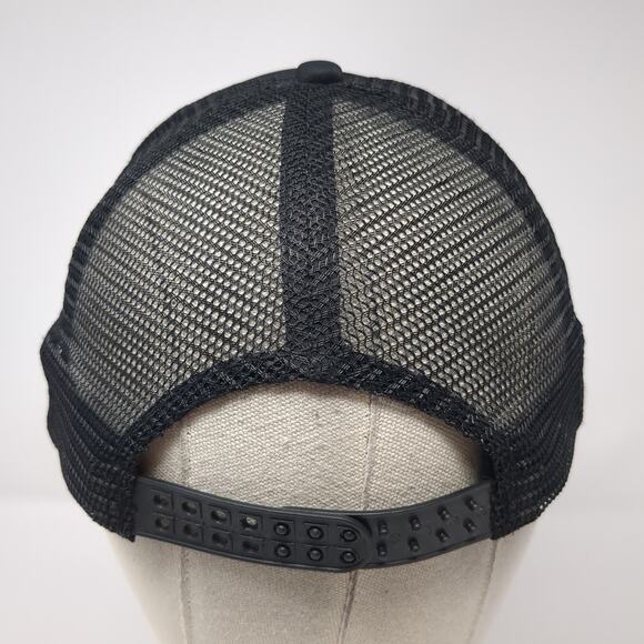 The Legend Has Retired Snapback Trucker Hat Black One Size Mesh Back - Picture 6 of 8